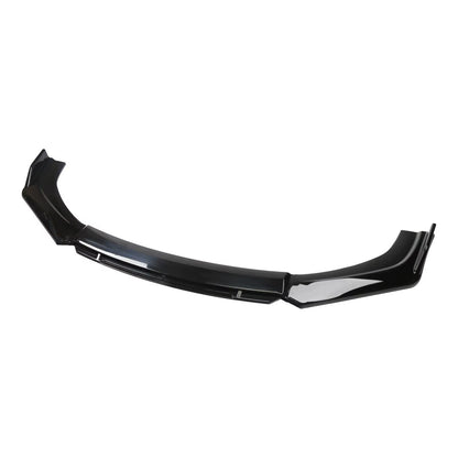 3 Pieces Universal Car Front Bumper Lip Kit Easy to Install Car Front Bumper Lip Spoiler Splitter Diffuser Automotive Splitter