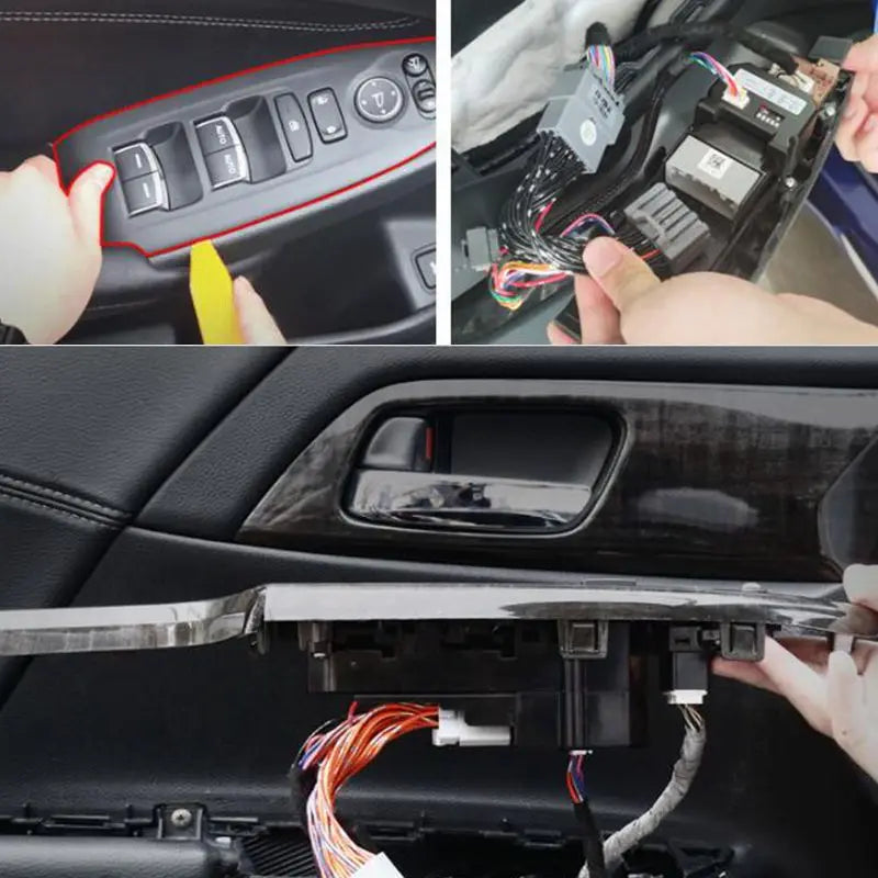 For Honda Civic CRV Accord 2016 2017 2018 2019 2020 Automatic Window Lifte Closer Open + Speed Lock + Side Mirror Folding Unfold