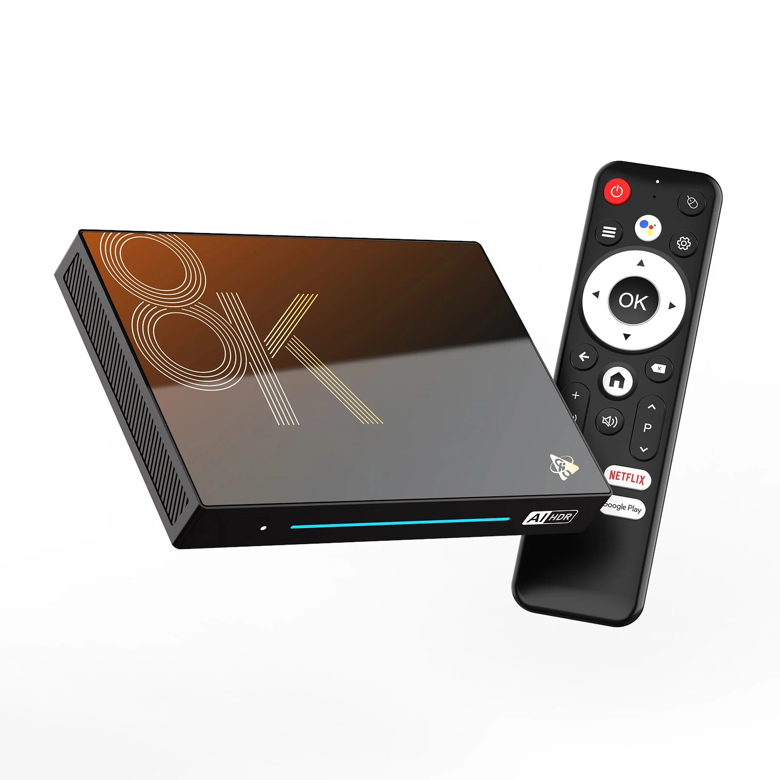 MAX M9S Android14 AI Visionpq TV Box Rockchip RK3576 Support Super Resolution 8K Video Decoding 8G 128G LPDDR4 Media Player