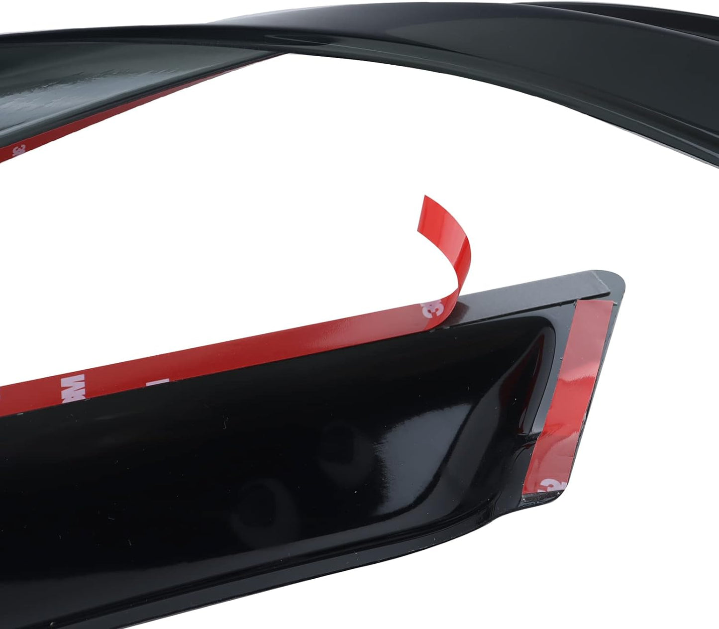 Tape-On Windows Visor 4-Piece for 2007 2008 2009 2010 2011 2012 2013 2014 2015 Infiniti G35 G37 Rain Guards Shield Shade Smoke